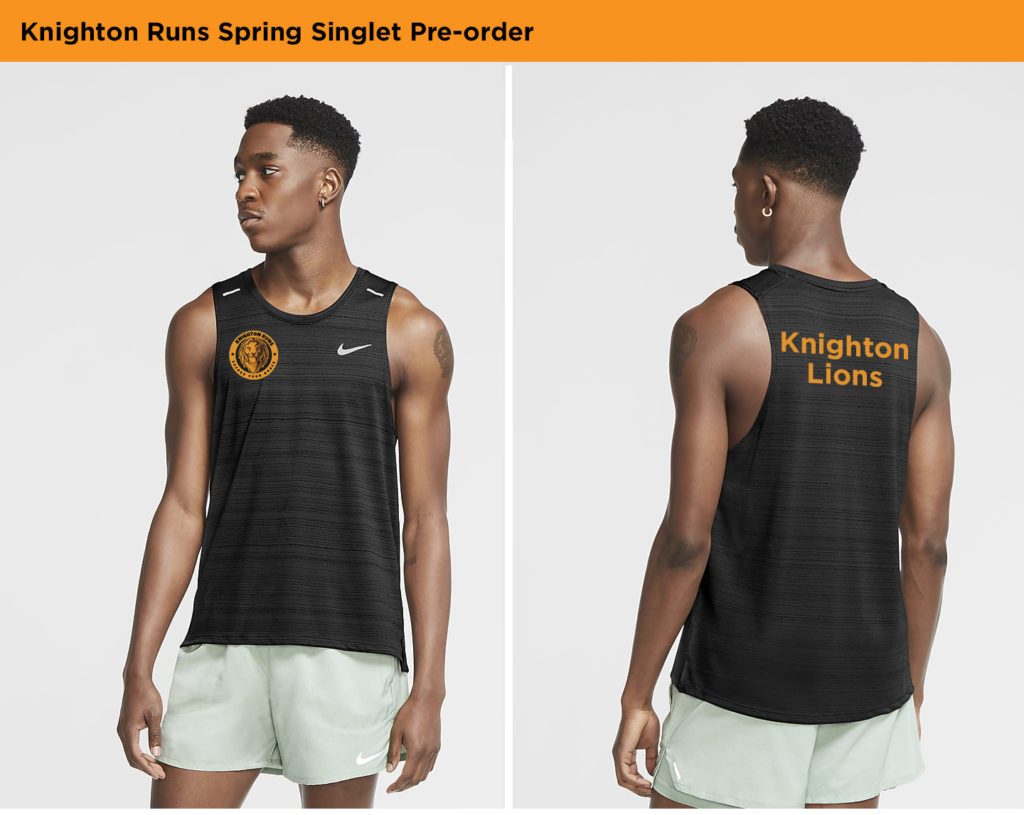 Knighton Runs Singlet